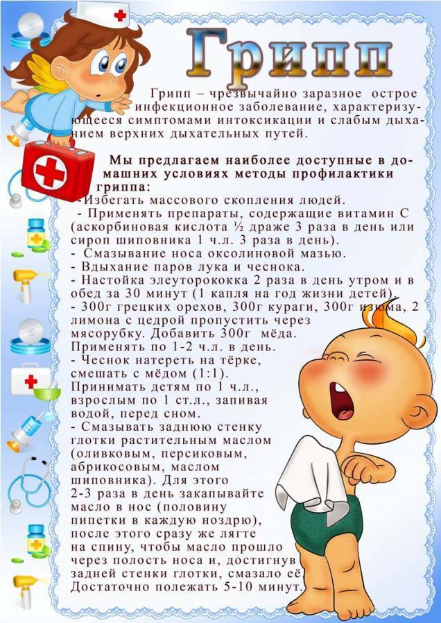 профилактика гриппа и орви