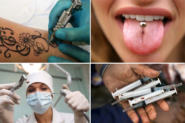 Заражение гепатитом