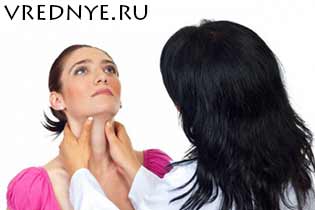 Алкоголь и щитовидная железа, влияние алкоголя на железы