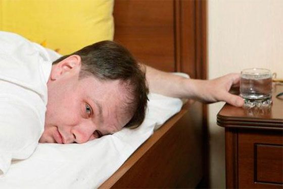 Похмелье в постели