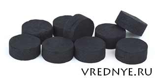 Активированный уголь при алкогольном отравлении