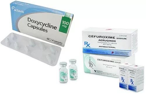 Цефуроксим и Доксициклин