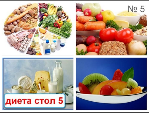 диета номер 5