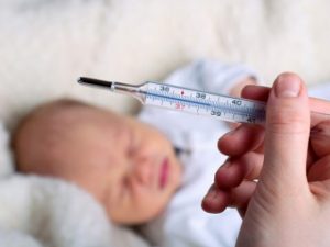 повышение температуры у новорожденного
