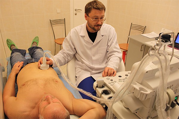 УЗИ печени выявления гепатита с