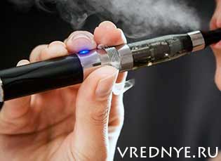 Влияние электронных сигарет на здоровье курильщика