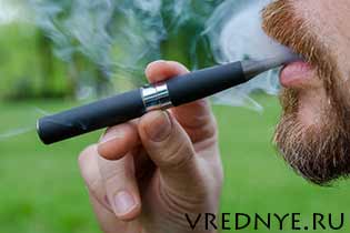 Влияние электронных сигарет на здоровье курильщика
