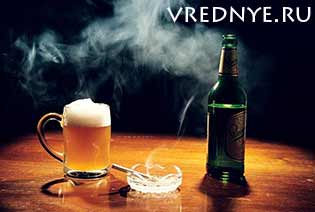 Вредные привычки – алкоголь как главная из них