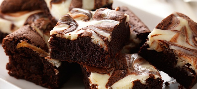 Брауни с маскарпоне