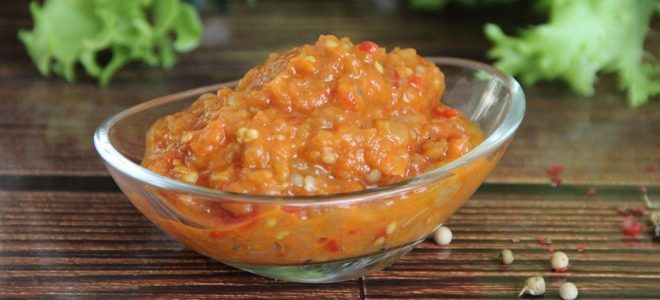 фото10 кабачковая икра на зиму с баклажаном