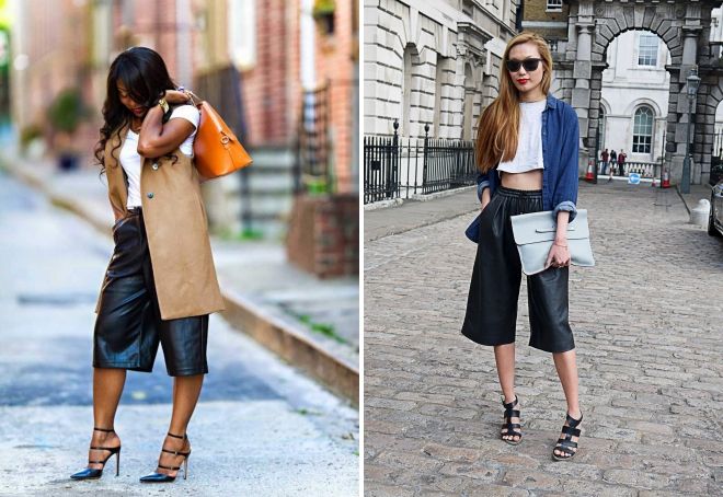 кожаные кюлоты кожаные кюлоты