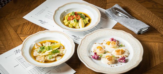 крудо из гребешка крудо из гребешка