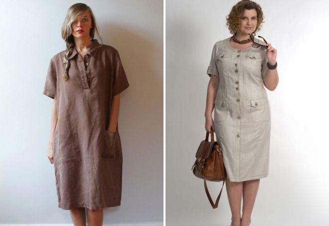 льняное платье рубашка для полных льняное платье рубашка для полных