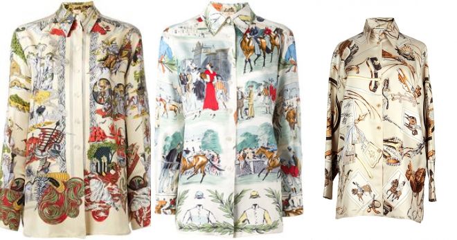 Рубашка Hermes Рубашка Hermes