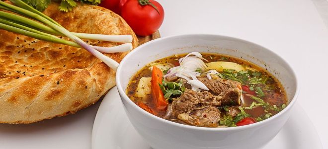 суп из свиной шейки суп из свиной шейки