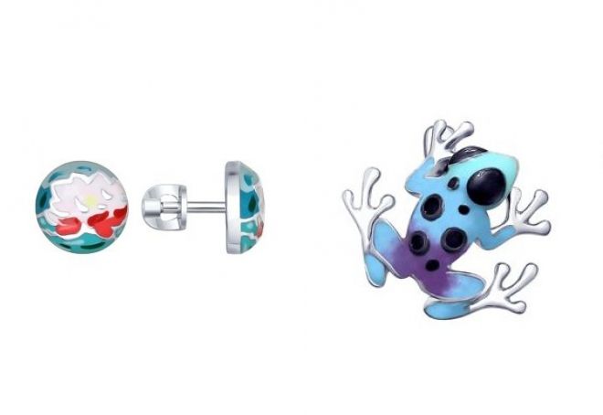 украшения с эмалью соколов украшения с эмалью соколов