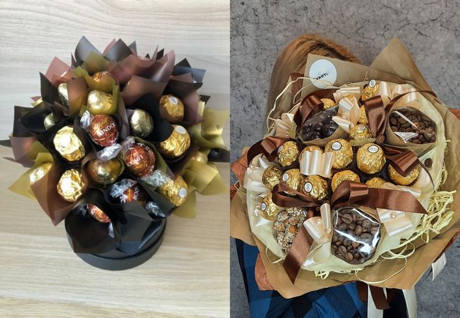 зимний букет из конфет зимний букет из конфет