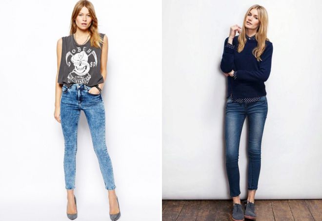 короткие узкие джинсы короткие узкие джинсы