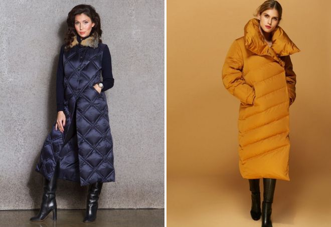 стильные длинные пуховики стильные длинные пуховики