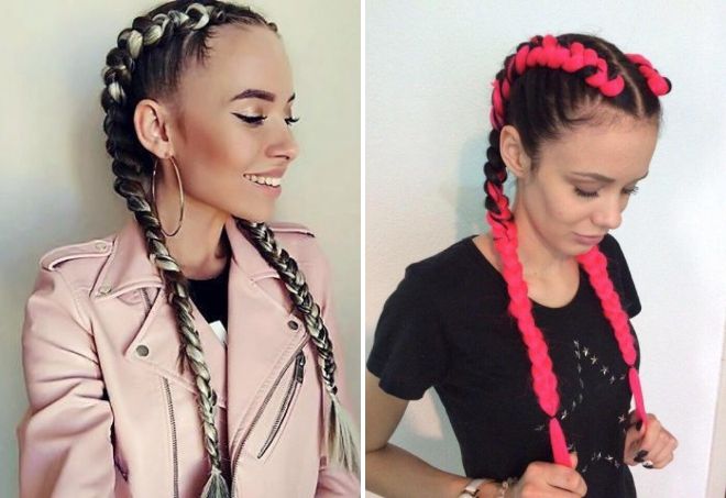 боксерские косички с канекалоном боксерские косички с канекалоном