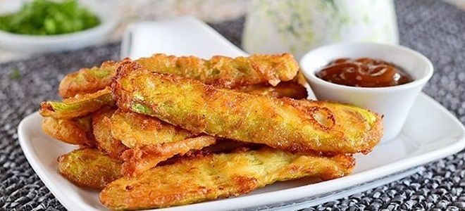 цукини в кляре цукини в кляре