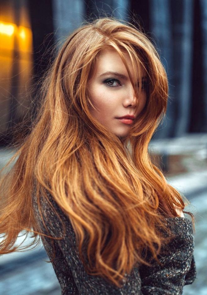 Калифорнийское мелирование на рыжие волосы раз Калифорнийское мелирование на рыжие волосы раз