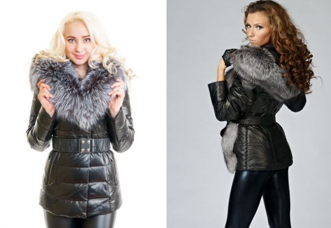 короткие кожаные пуховики короткие кожаные пуховики