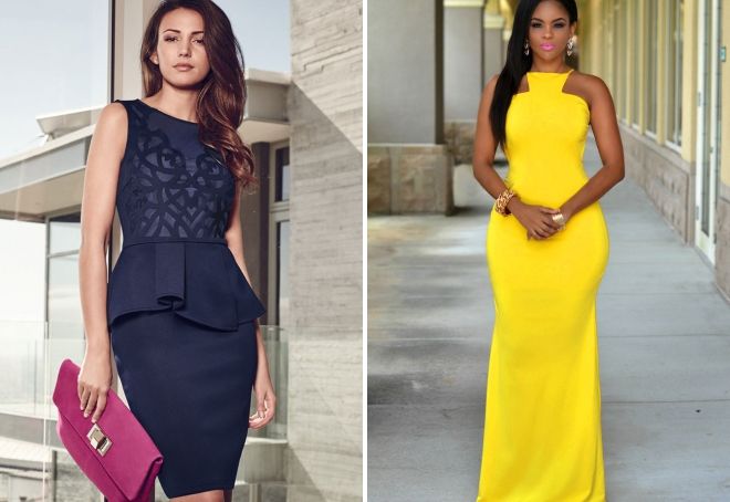 Летнее платье футляр Летнее платье футляр