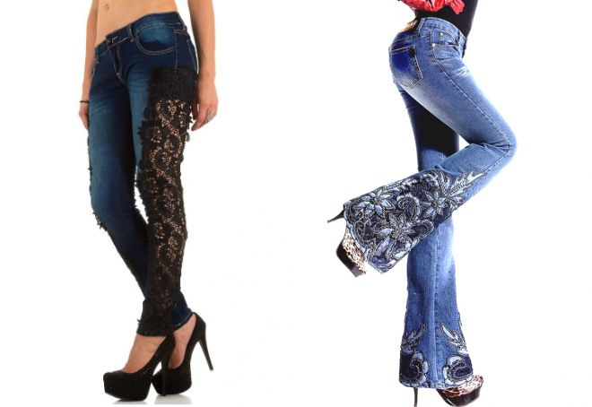 обувь к джинсам с кружевом обувь к джинсам с кружевом