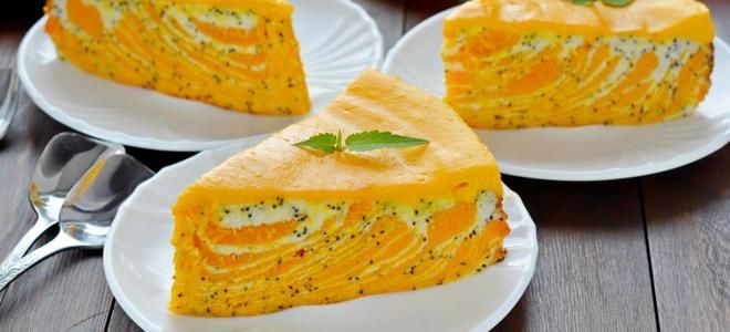 фото12 творожная запеканка с тыквой в духовке