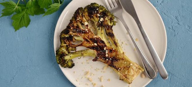 фото13 брокколи на гриле