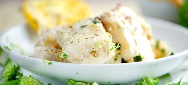 зубатка в сливочном соусе зубатка в сливочном соусе