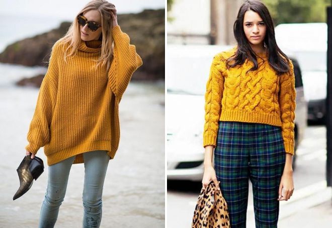 горчичный свитер горчичный свитер