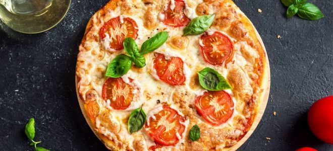 пицца с творожным сыром пицца с творожным сыром