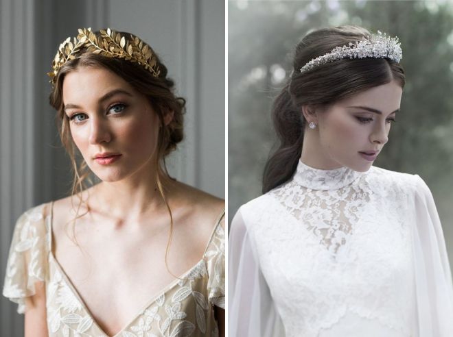 с диадемой с диадемой