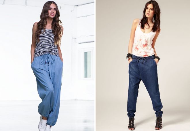 женские летние джинсы на резинке женские летние джинсы на резинке