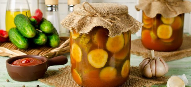 рецепт огурцов в томате на зиму рецепт огурцов в томате на зиму