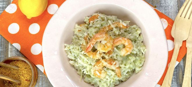 ризотто с песто ризотто с песто