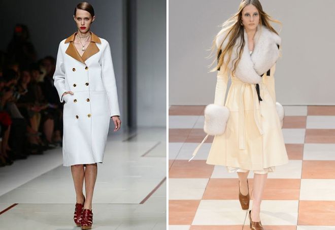 с чем носить белое кожаное пальто с чем носить белое кожаное пальто