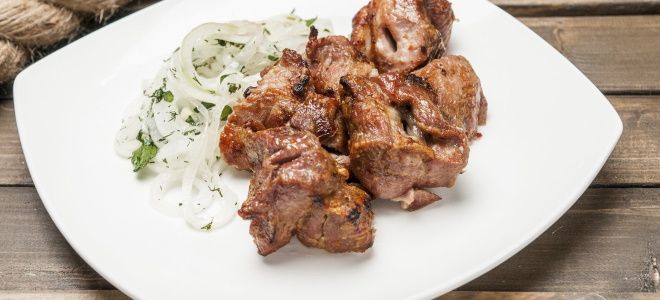 шашлык из свиной шейки шашлык из свиной шейки