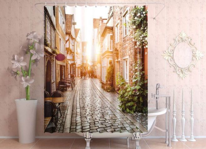 штора для ванной 3d штора для ванной 3d