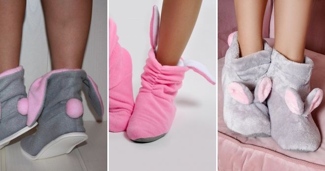 Тапочки угги зайки Тапочки угги зайки