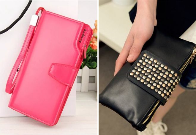 женский кожаный кошелек клатч женский кожаный кошелек клатч