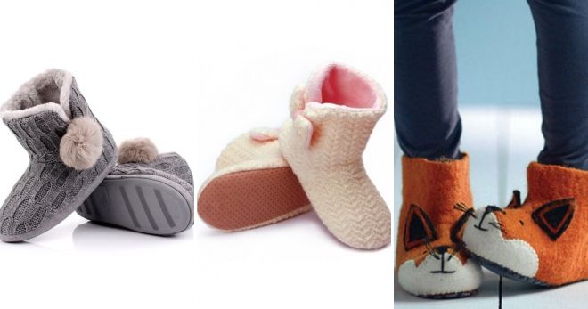 Домашние тапочки-сапожки угги Домашние тапочки-сапожки угги