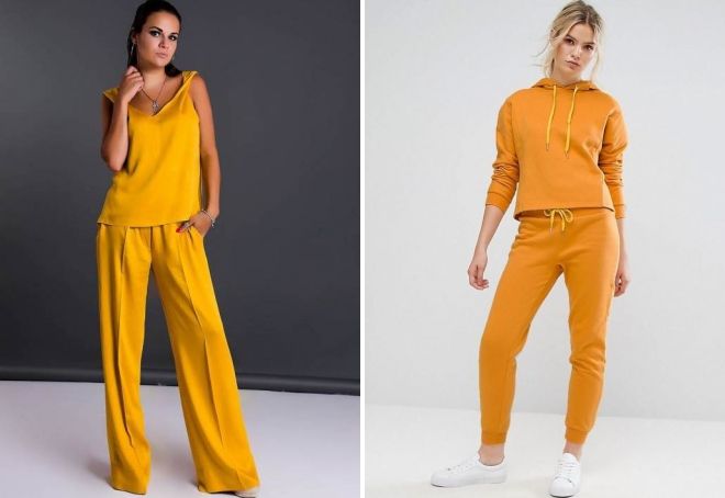 горчичный костюм горчичный костюм