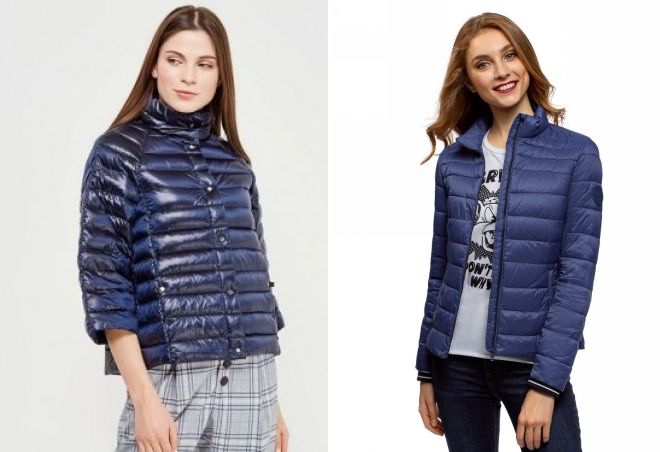 куртка цвета индиго куртка цвета индиго