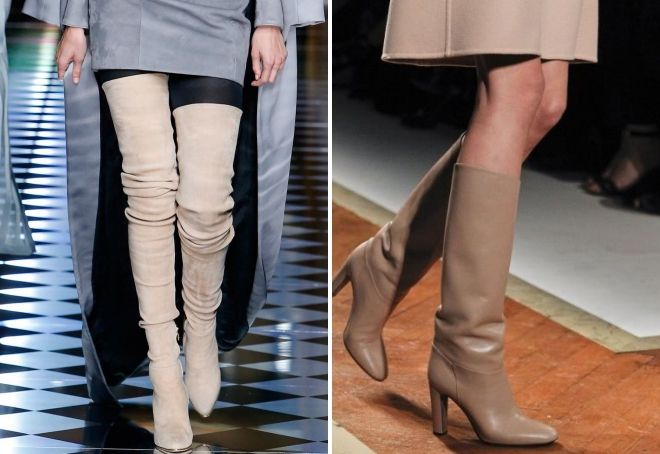 сапоги бежевого цвета сапоги бежевого цвета