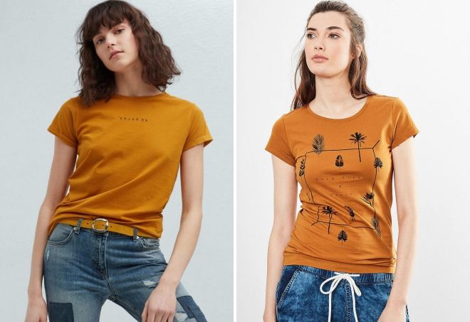 горчичная футболка горчичная футболка