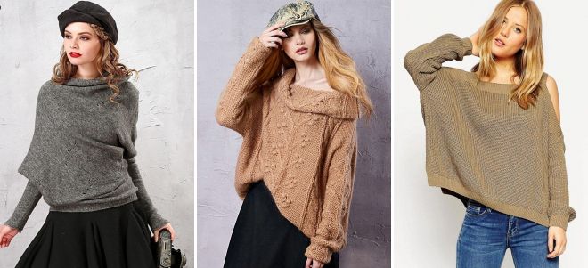 асимметричный зимний свитер асимметричный зимний свитер