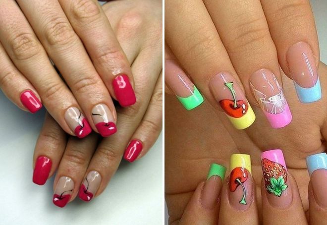 красивый летний маникюр френч красивый летний маникюр френч